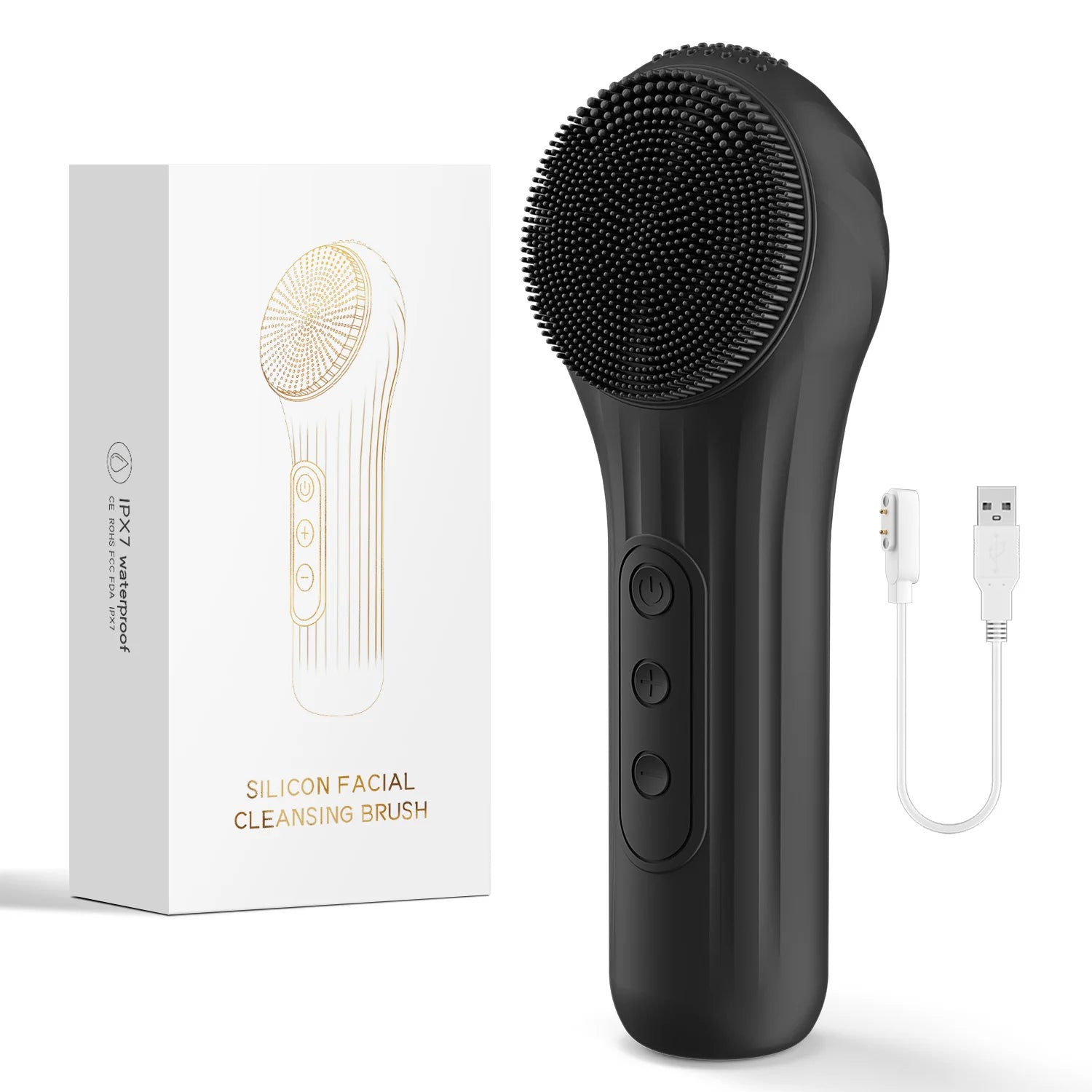 Upgrade your skincare routine today with the Silicone Electric Facial Cleansing Brush – your ultimate tool for deep cleansing, skin revitalization, and effortless beauty!