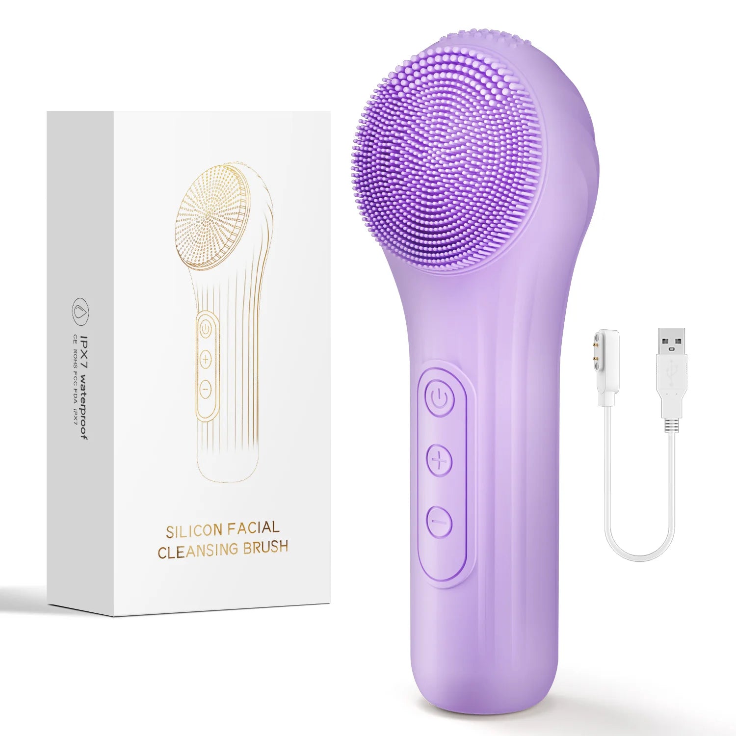 Upgrade your skincare routine today with the Silicone Electric Facial Cleansing Brush – your ultimate tool for deep cleansing, skin revitalization, and effortless beauty!